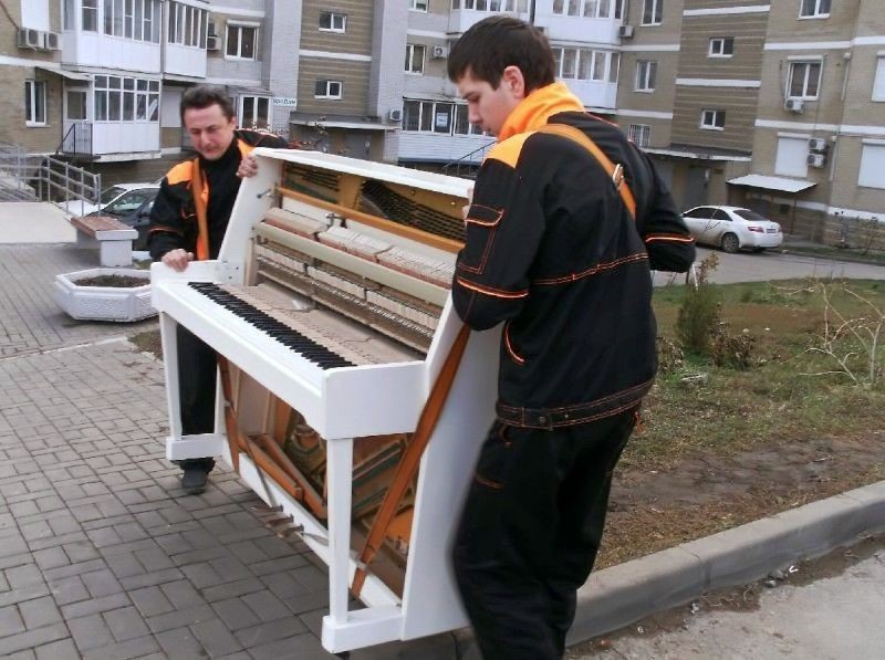 Перевозка пианино и рояля в Михайловке — цена от 813 руб., грузчики, упаковка — Мастер24